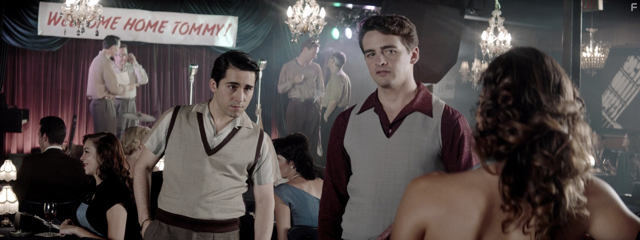John Lloyd Young and Vincent Piazza in Парни из Джерси (2014)