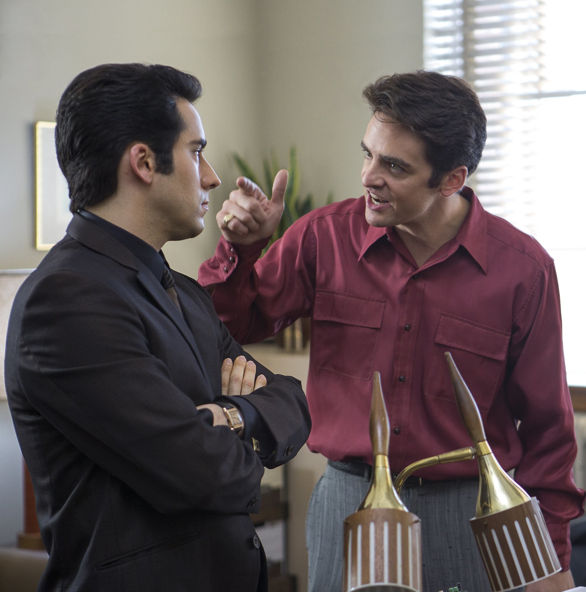 John Lloyd Young and Vincent Piazza in Парни из Джерси (2014)