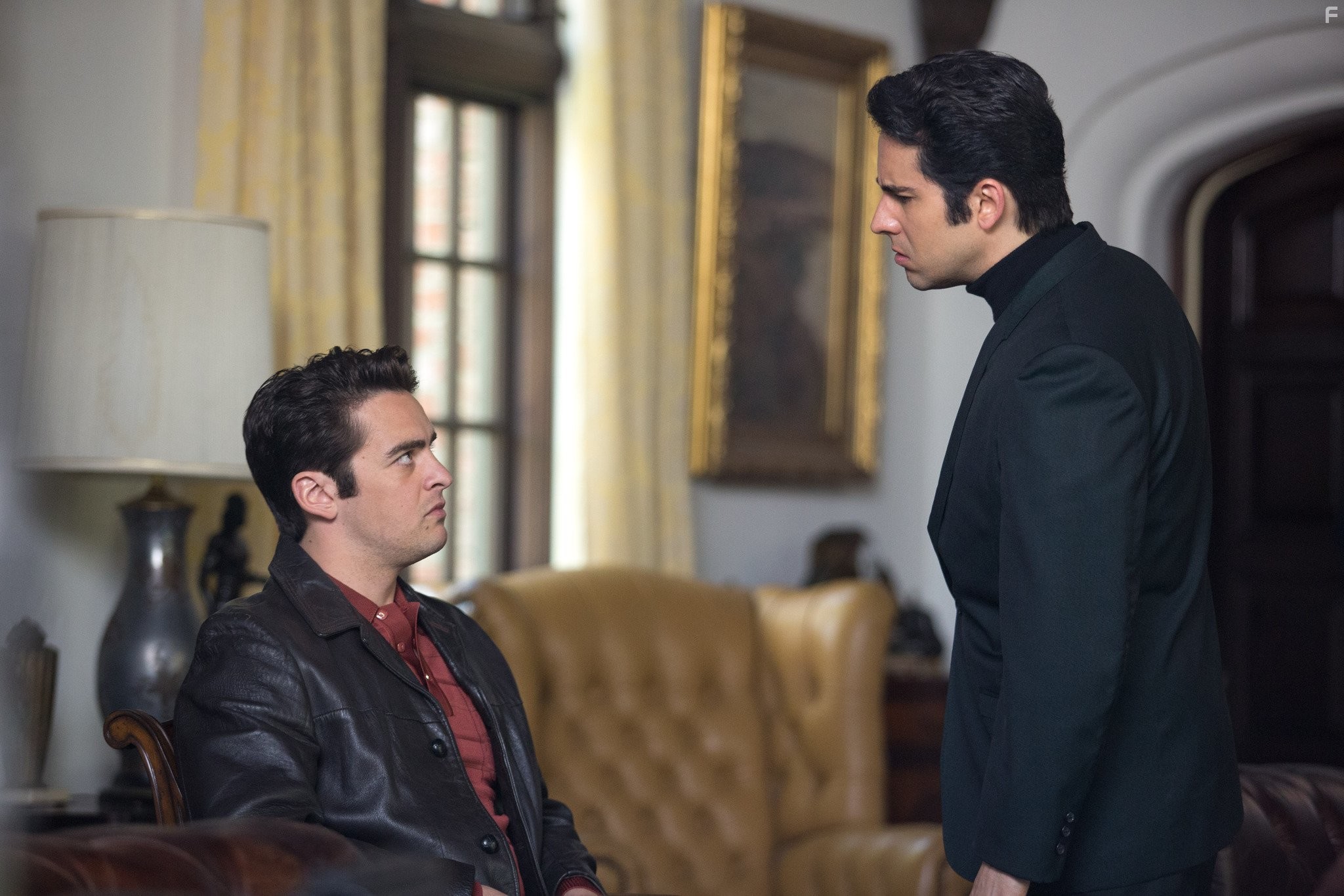 John Lloyd Young and Vincent Piazza in Парни из Джерси (2014)