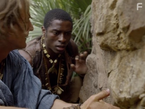 Philip Winchester and Tongayi Chirisa in Робинзон Крузо (2008)