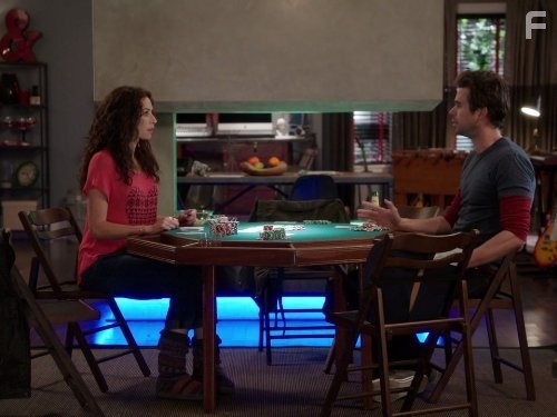 Minnie Driver and David Walton in Мой мальчик (2014)