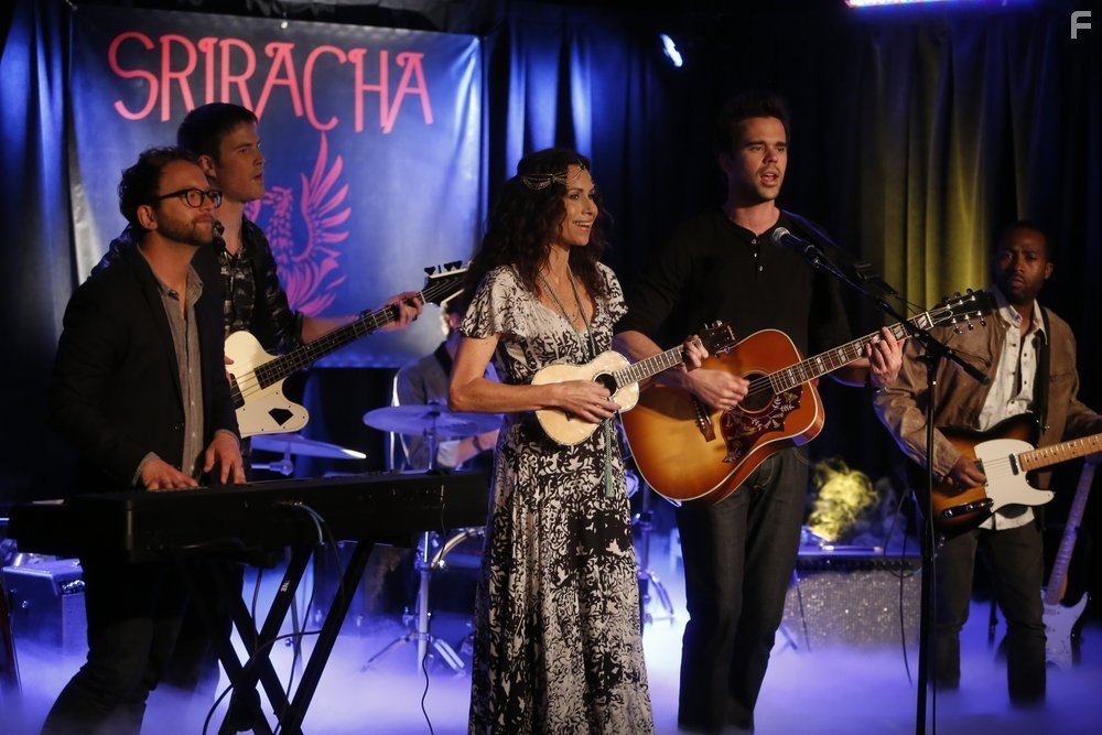 Minnie Driver, Zach Cregger, and David Walton in Мой мальчик (2014)