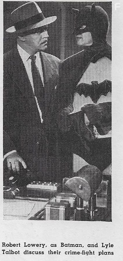 Robert Lowery and Lyle Talbot in Batman and Robin (1949)