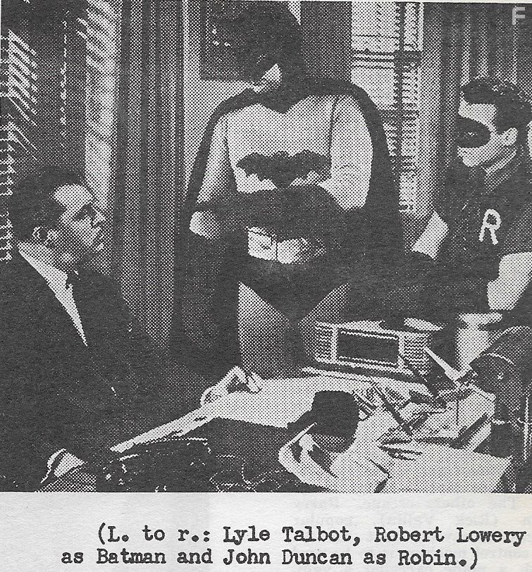 Johnny Duncan, Robert Lowery, and Lyle Talbot in Batman and Robin (1949)