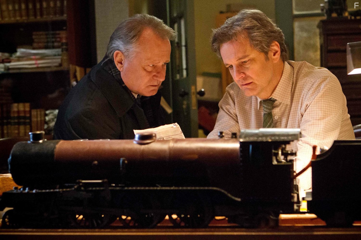 Colin Firth and Stellan Skarsg?rd in Возмездие (2013)