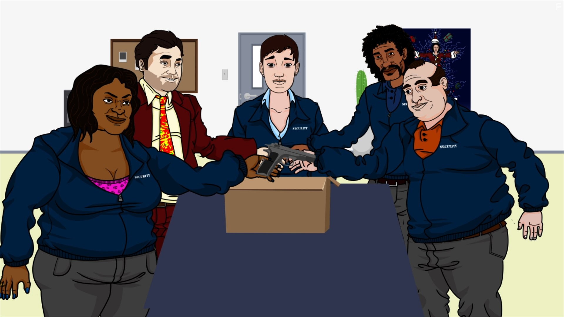 В безопасности