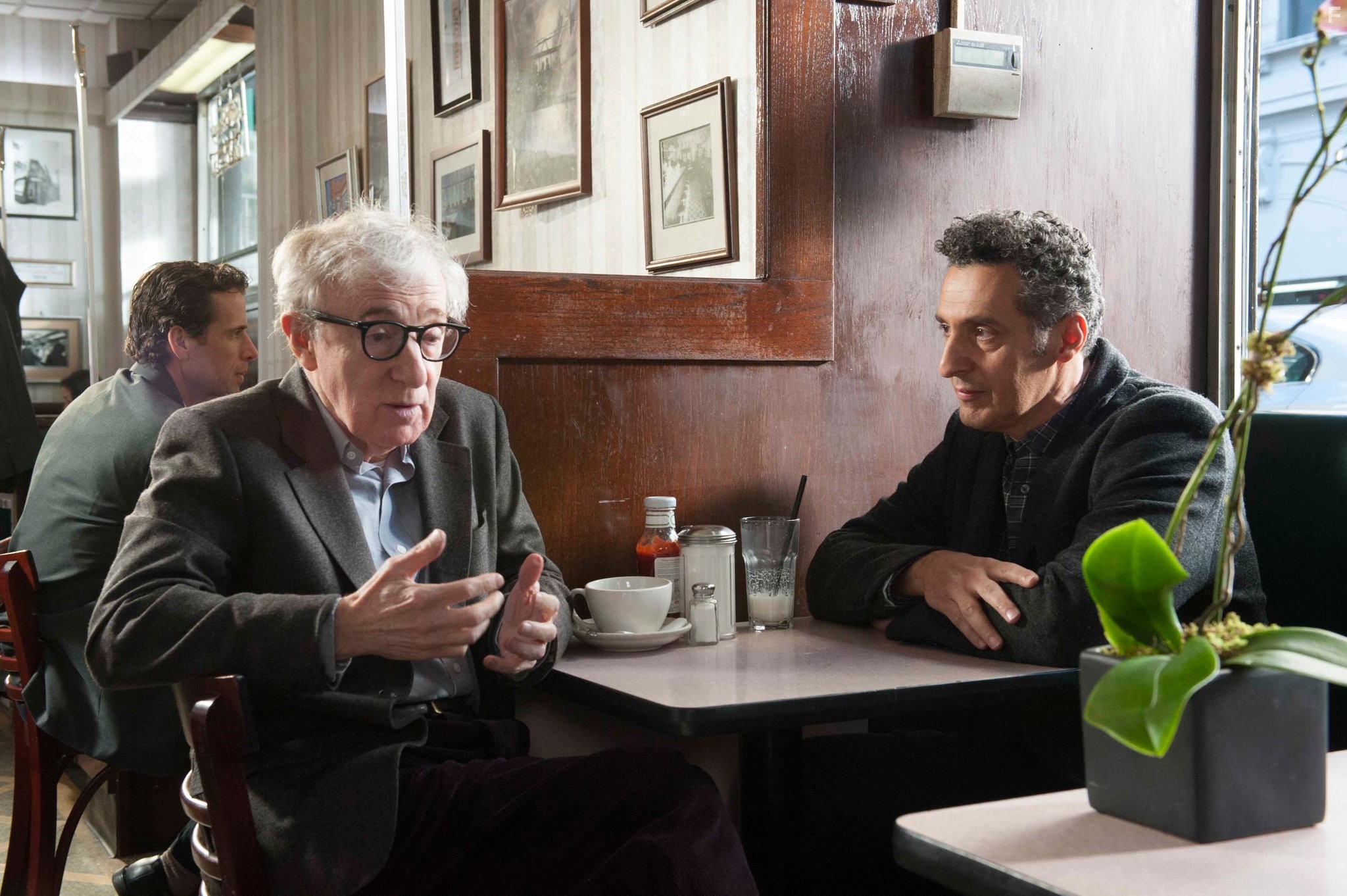Woody Allen and John Turturro in Под маской жиголо (2013)