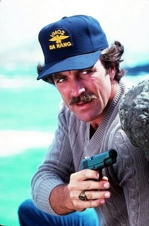 "Magnum P.I." Tom Selleck 1981 CBS
