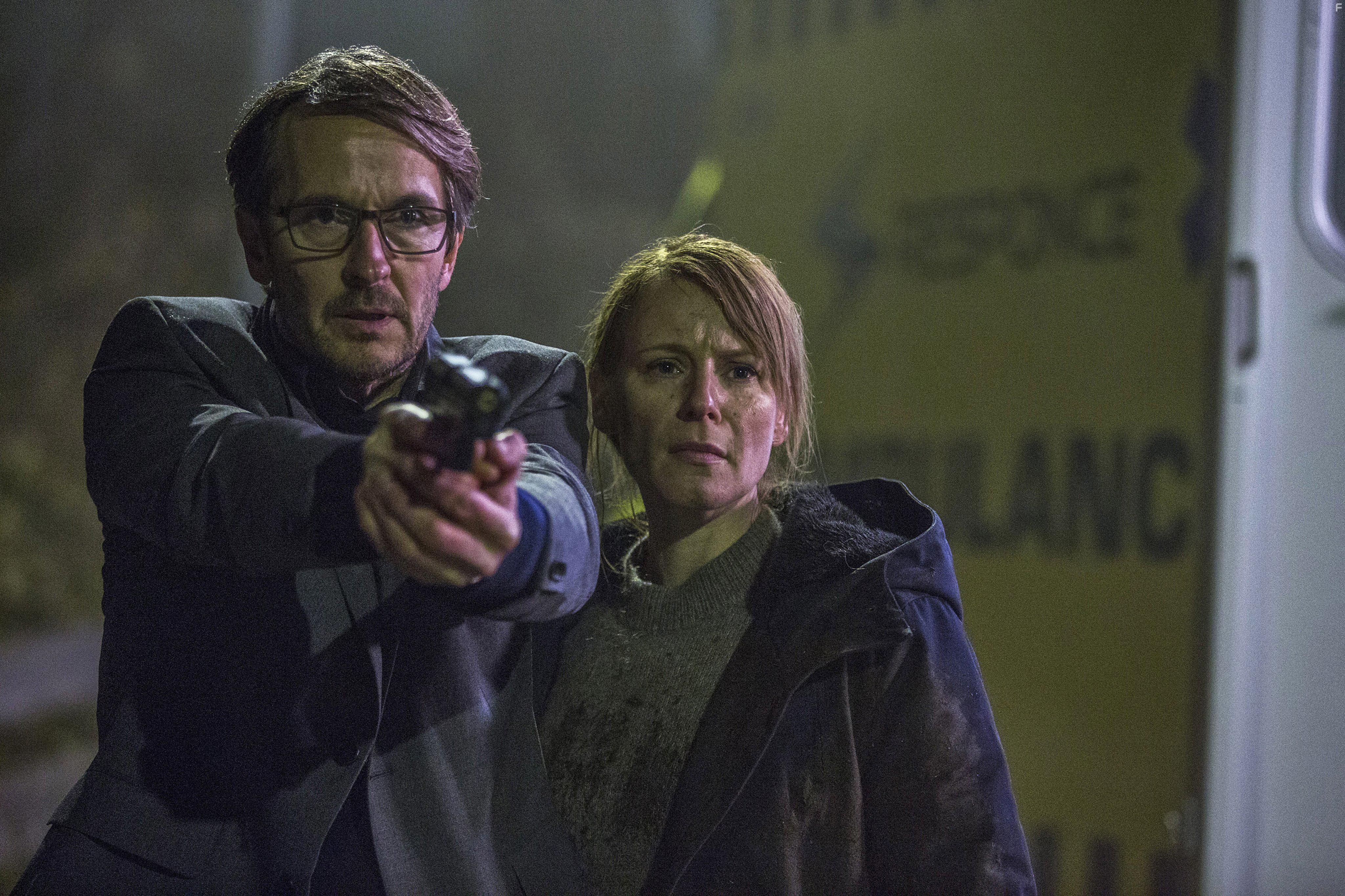 Iben Hjejle and Lars Brygmann in Dicte (2012)