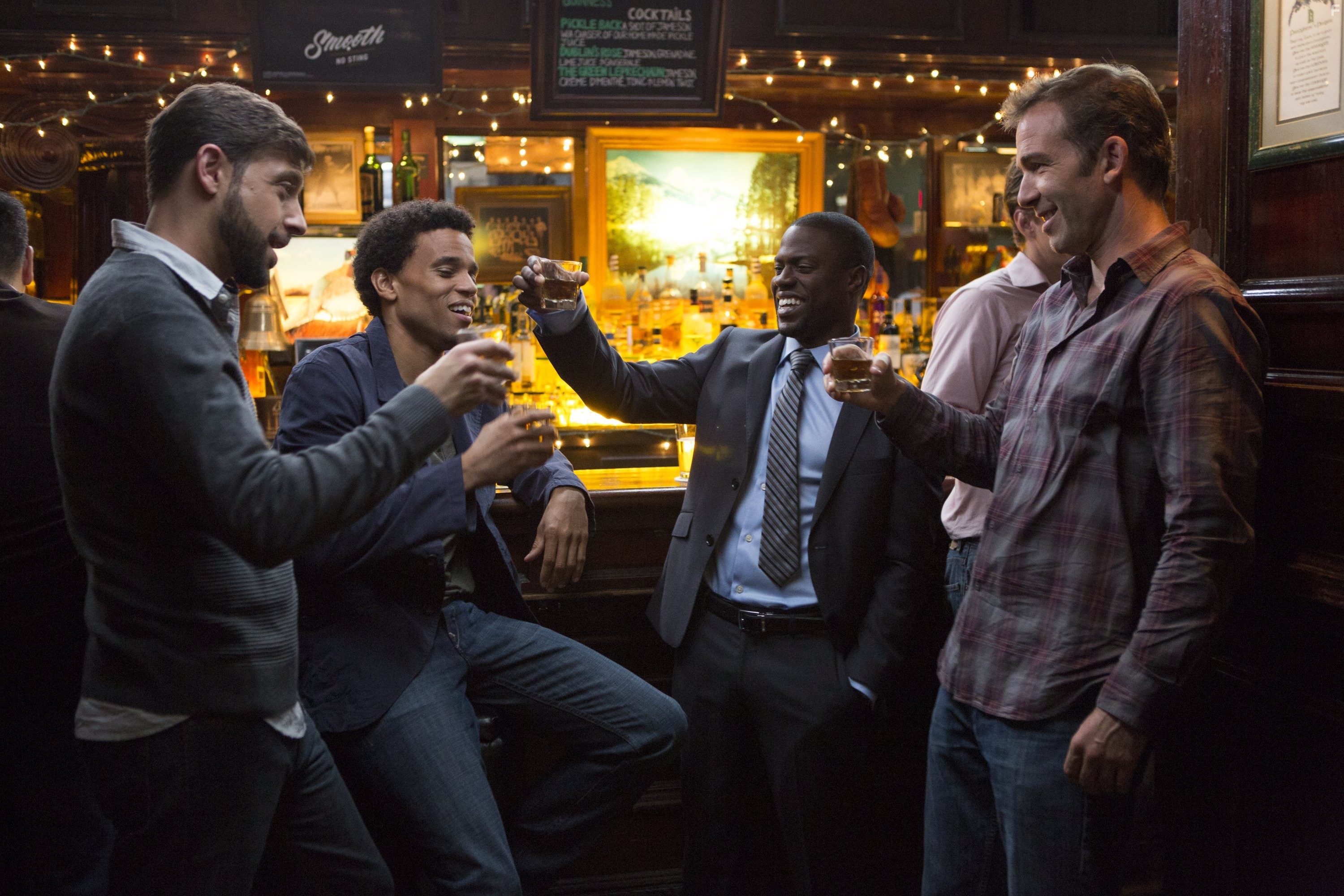 Bryan Callen, Kevin Hart, Michael Ealy, and David Greenman in Чтo случилось прошлой ночью (2014)