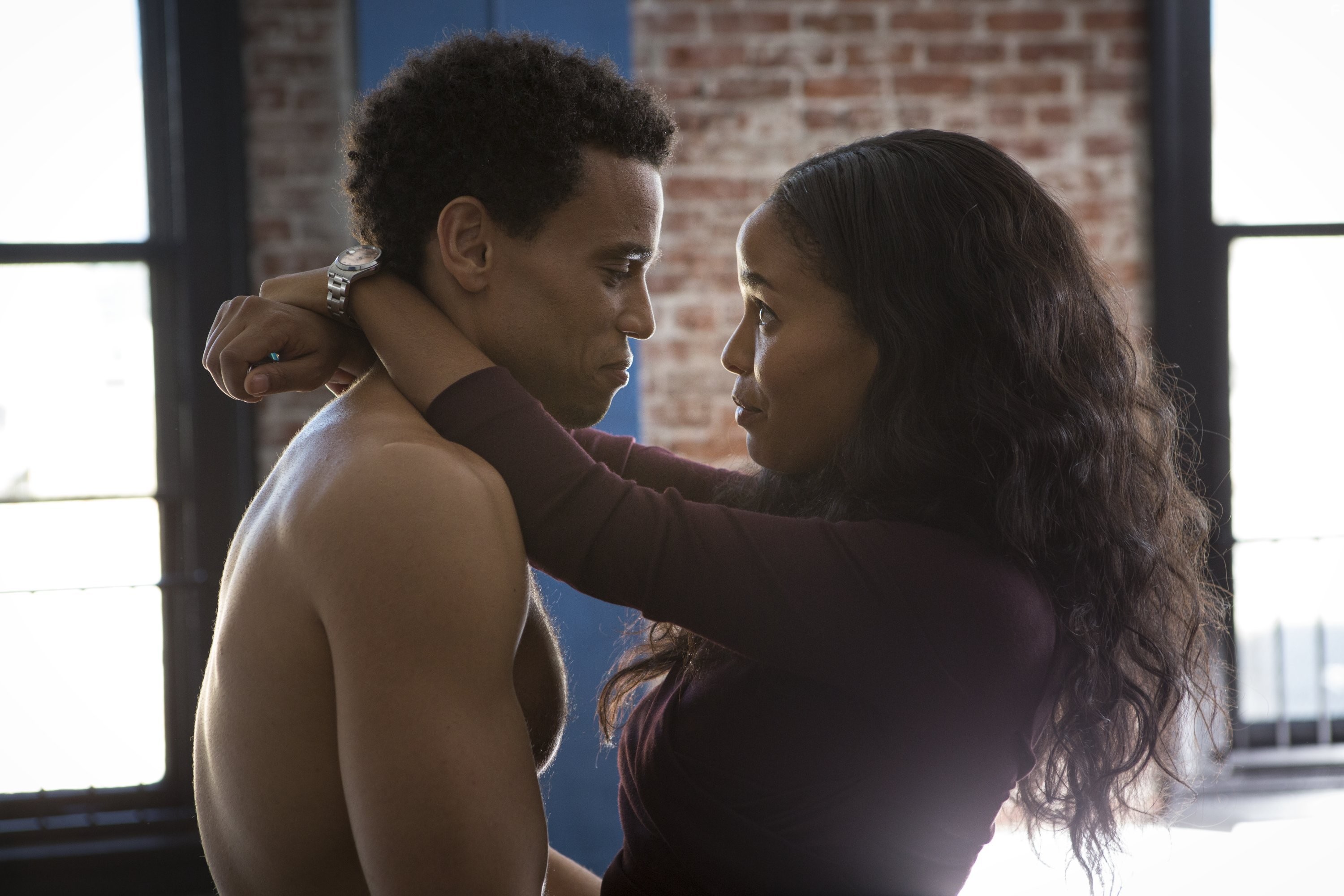 Joy Bryant and Michael Ealy in Чтo случилось прошлой ночью (2014)