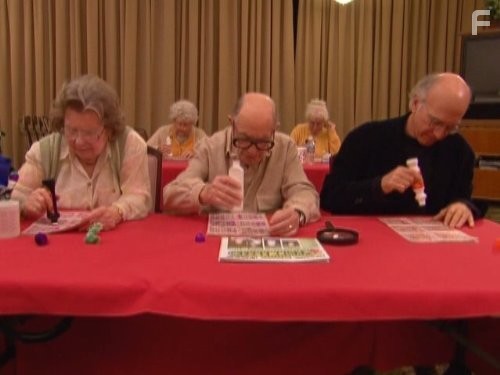 Shelley Berman and Larry David in Умерь свой энтузиазм (2000)