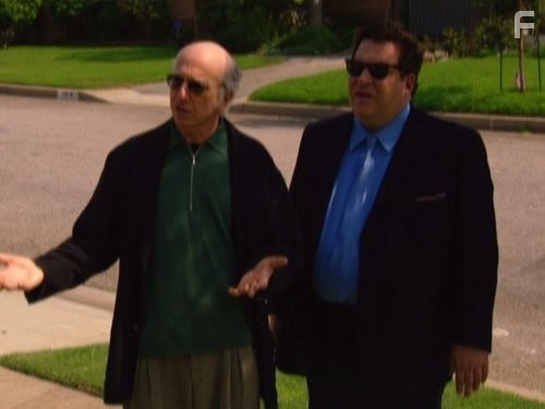 Larry David and Jeff Garlin in Умерь свой энтузиазм (2000)