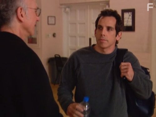 Ben Stiller and Larry David in Умерь свой энтузиазм (2000)