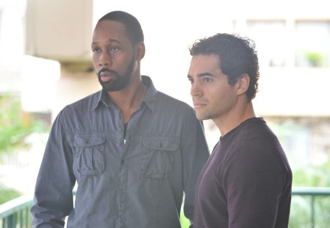 RZA and Ramon Rodriguez in Преступные связи (2014)