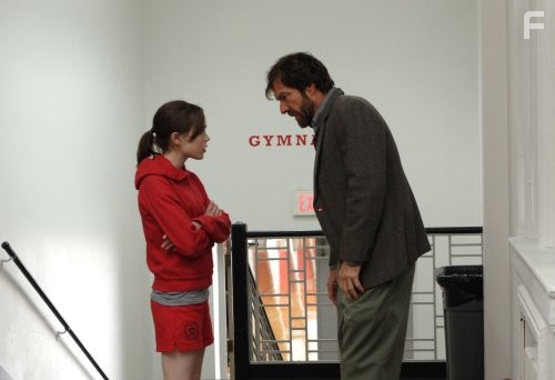 Dennis Quaid and Ellen Page in Умники (2008)