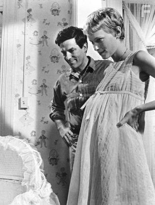 "Rosemary's Baby" Mia Farrow, John Cassavetes 1968 Paramount