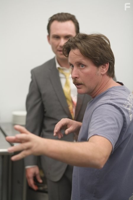 Christian Slater and Emilio Estevez in Бобби (2006)