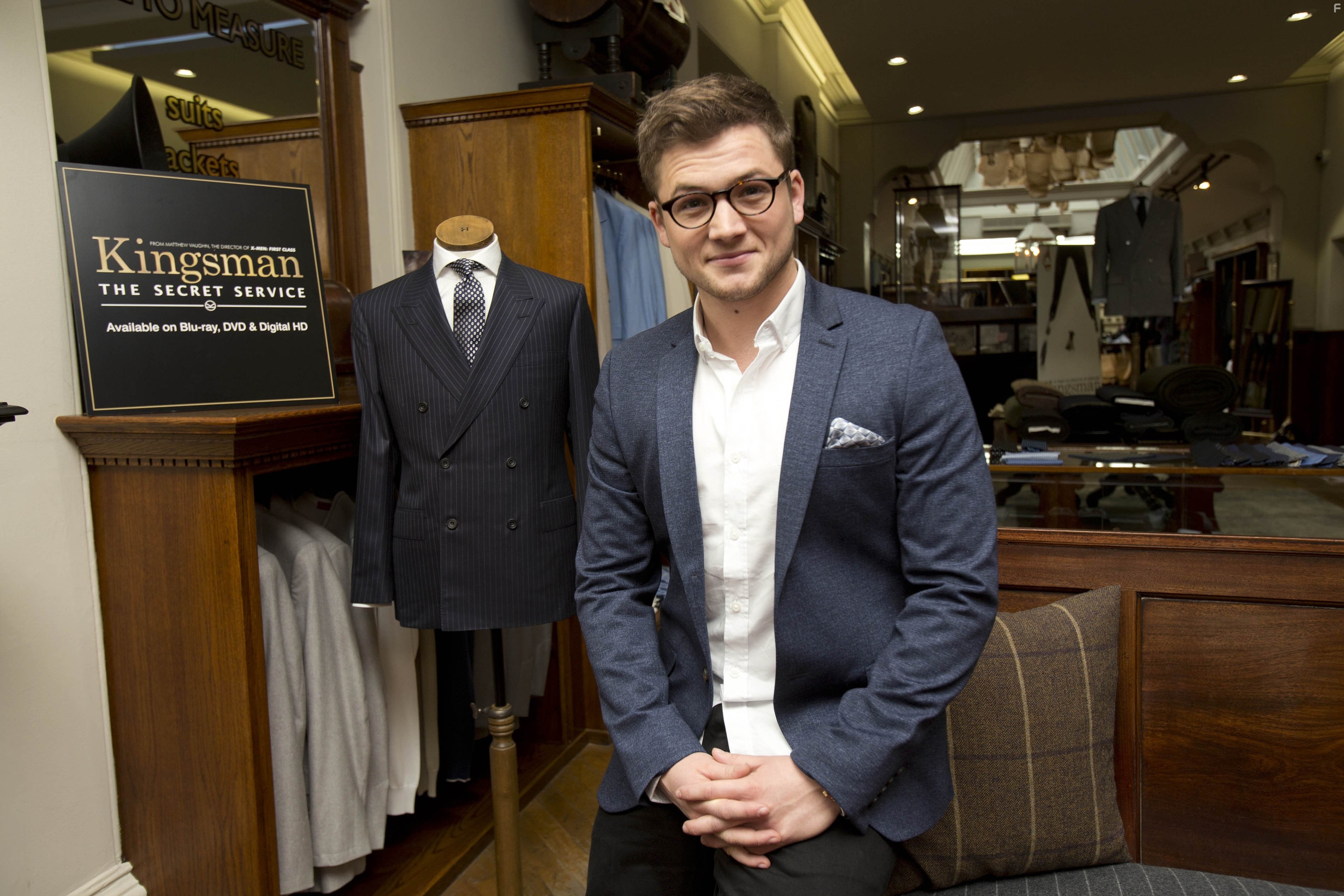 Taron Egerton in Kingsman: Секретная служба (2014)