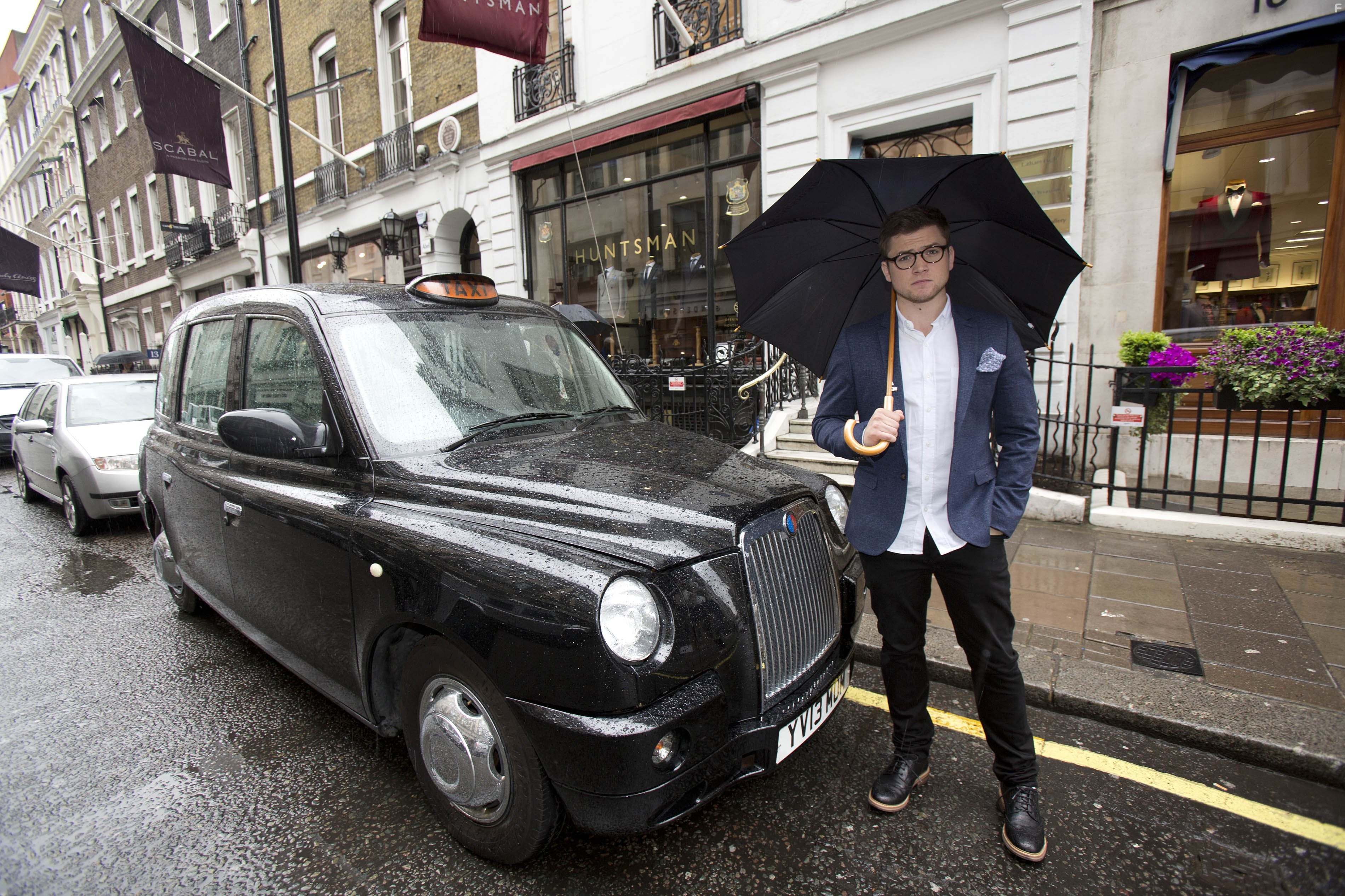 Taron Egerton in Kingsman: Секретная служба (2014)