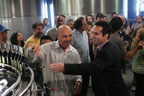 Hector Elizondo and Nestor Carbonell in Cane (2007)