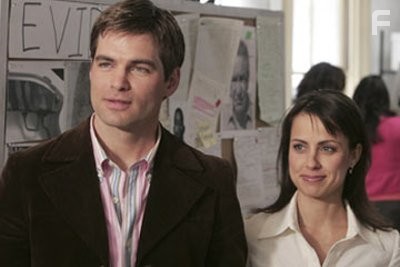 Daniel Cosgrove and Constance Zimmer in In Justice (2006)