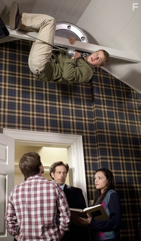 Kevin G. Schmidt, Italia Ricci, and Jordan Gavaris in Unnatural History (2010)