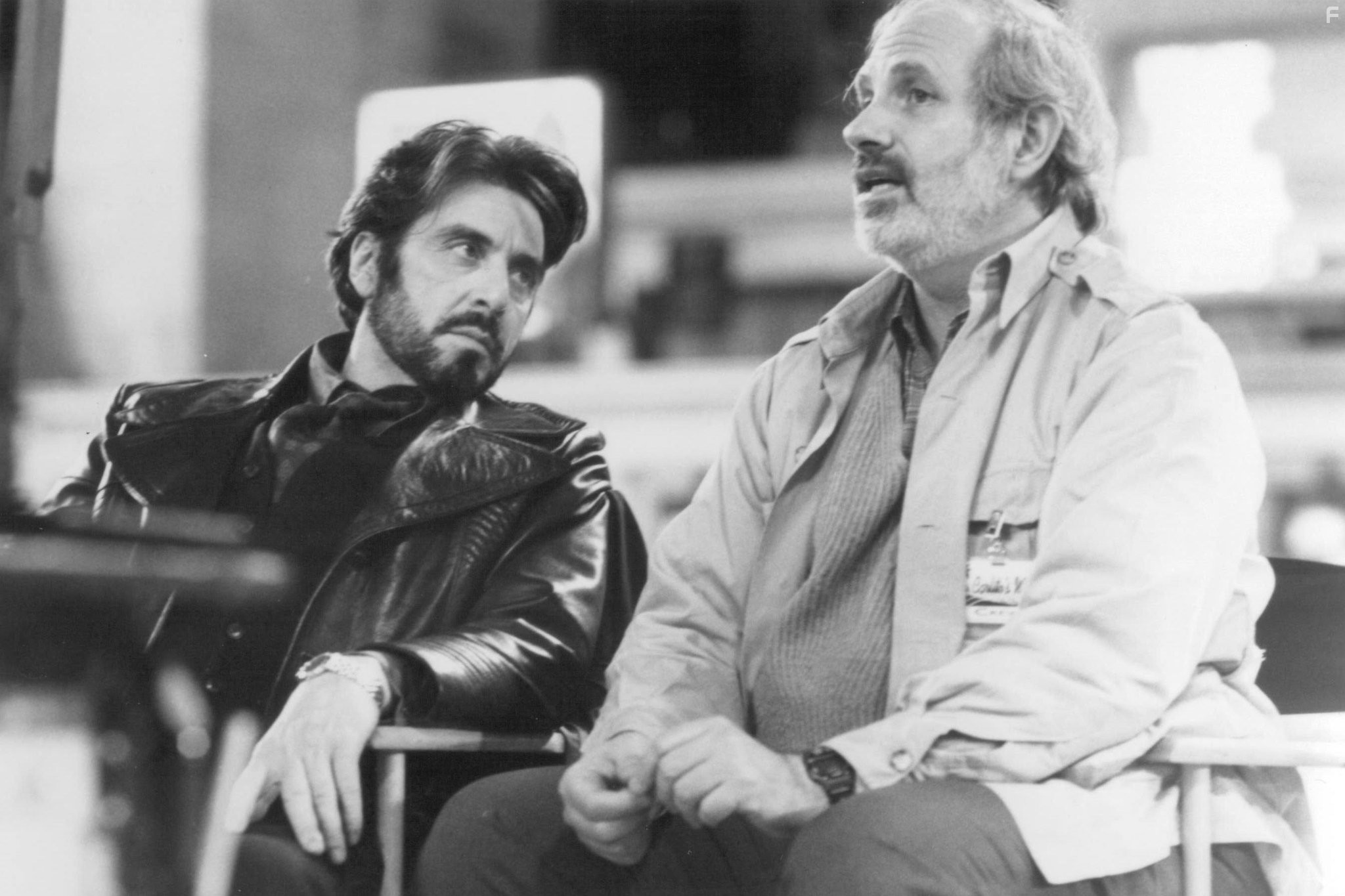 Al Pacino and Brian De Palma in Путь Карлито (1993)