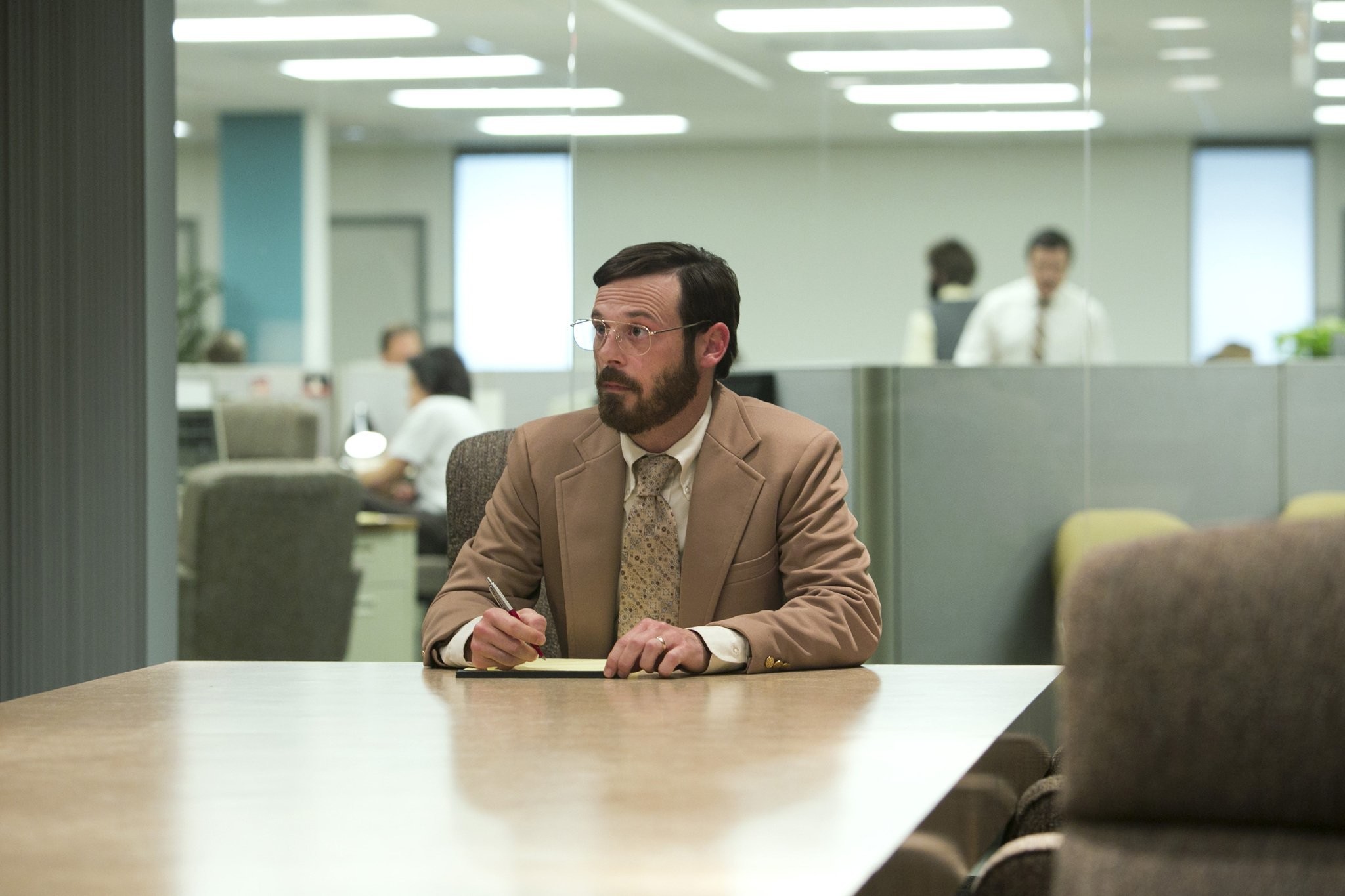 Scoot McNairy and Gordon Clark in Остановись и гори (2014)
