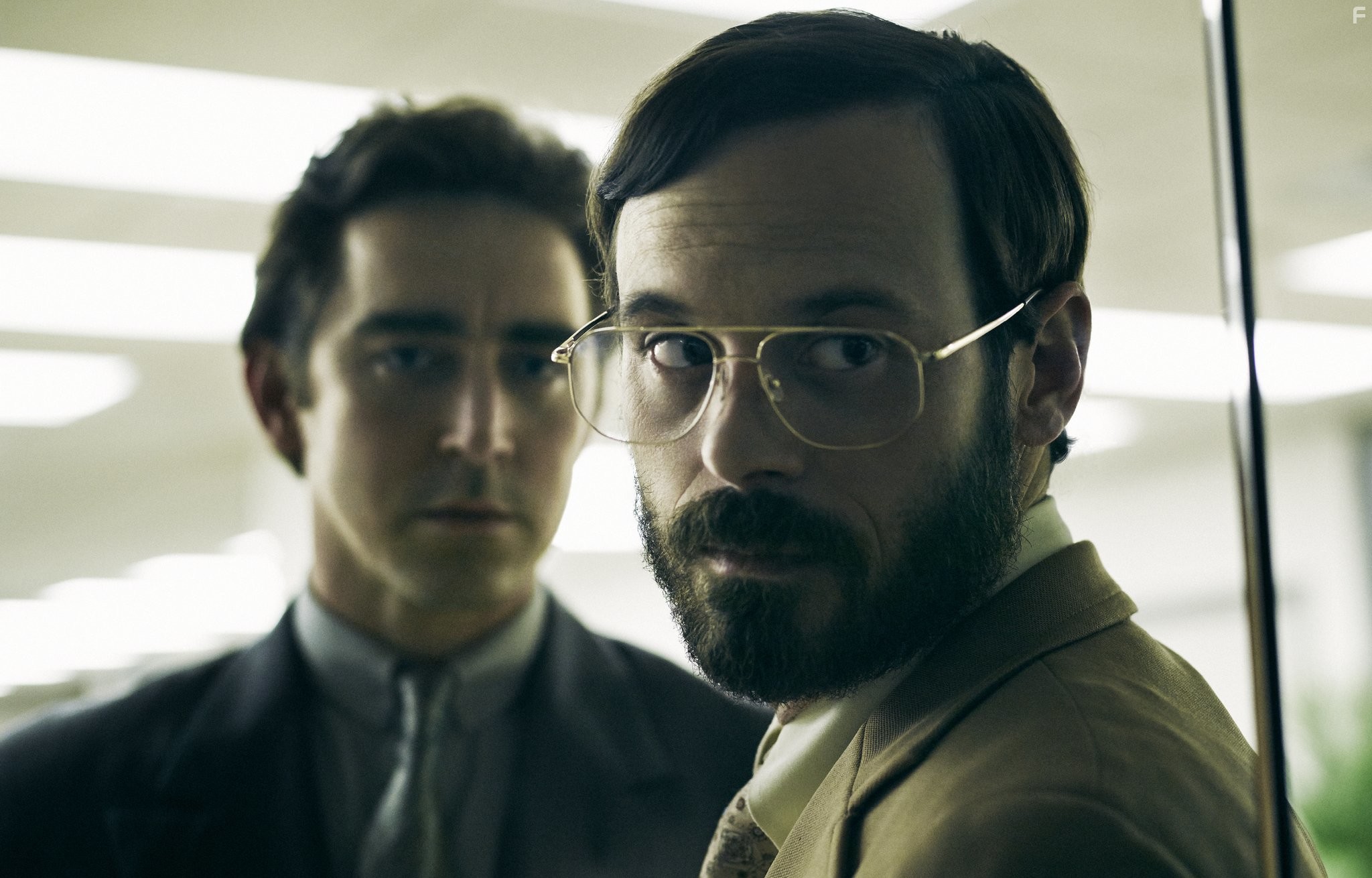 Scoot McNairy and Lee Pace in Остановись и гори (2014)