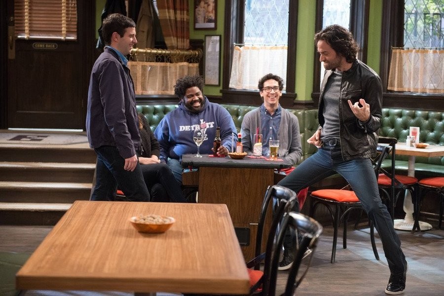 Chris D'Elia, Ron Funches, Brent Morin, and Rick Glassman in Непригодные для свиданий (2014)
