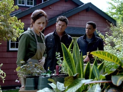 Karl Urban and Michael Ealy in Почти человек (2013)