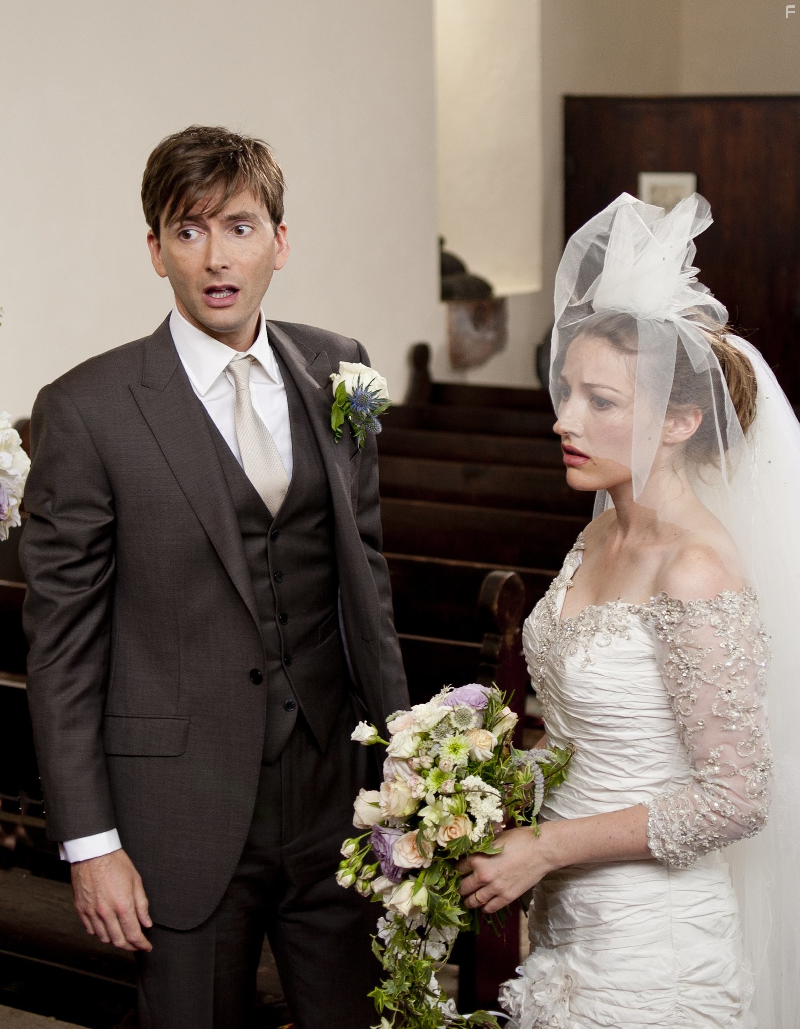 Kelly Macdonald and David Tennant in Ловушка для невесты (2011)