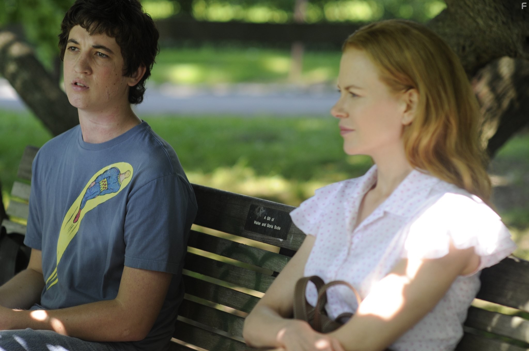 Nicole Kidman and Miles Teller in Кроличья нора (2010)