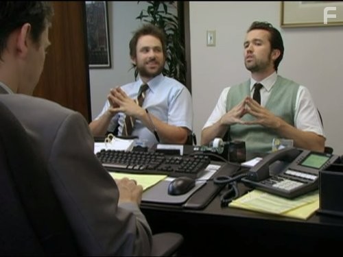 Charlie Day and Rob McElhenney in В Филадельфии всегда солнечно (2005)