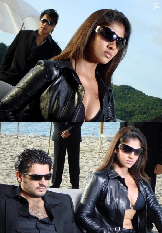 Ajith Kumar and Nayanthara in Рокировка (2007)