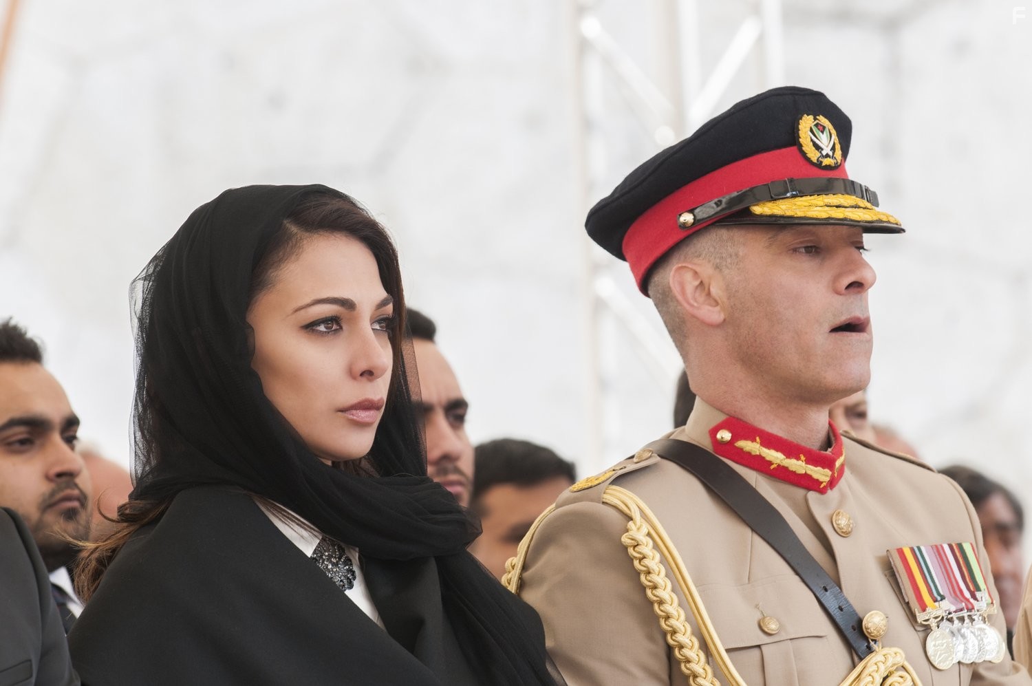 Ashraf Barhom and Moran Atias in Тиран (2014)