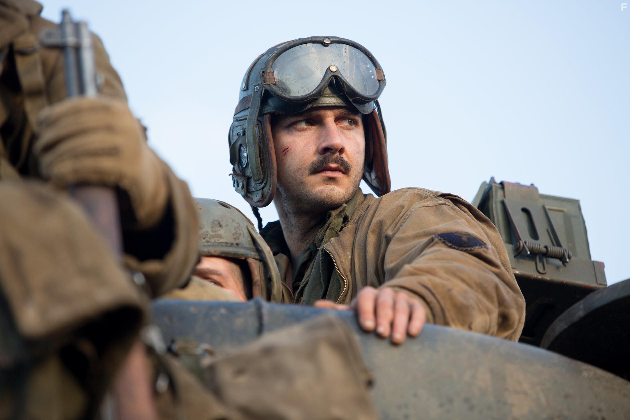Shia LaBeouf in Ярость (2014)