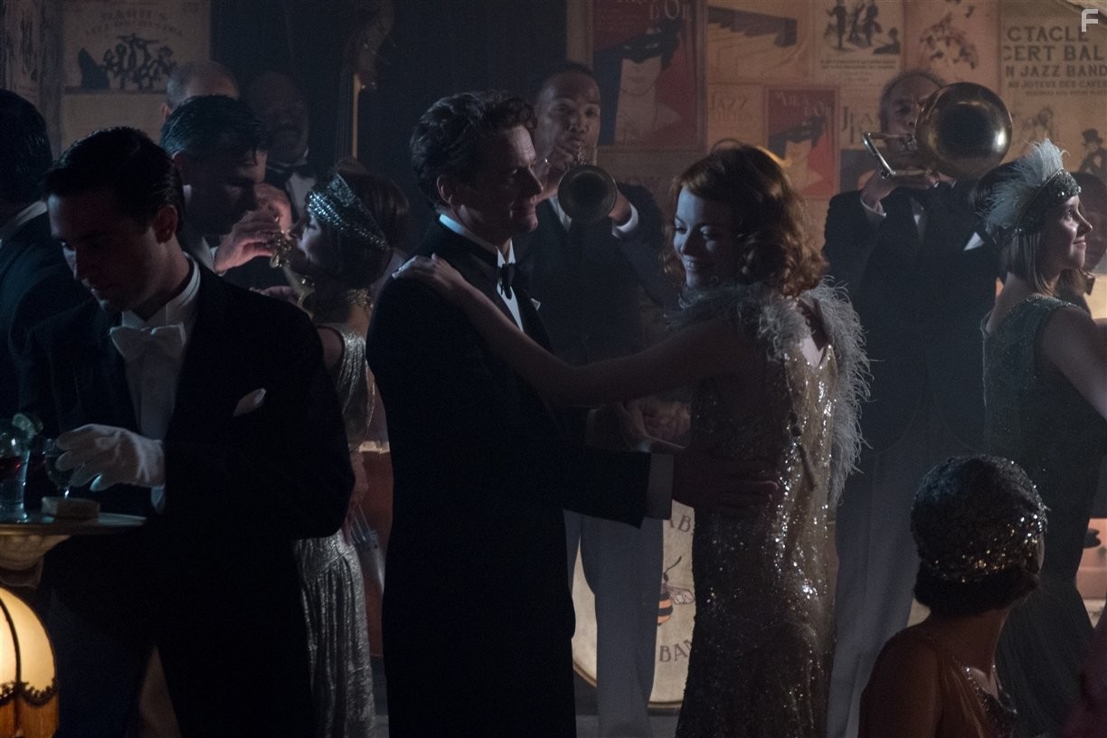 Colin Firth and Emma Stone in Магия лунного света (2014)