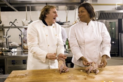 G?rard Depardieu and Queen Latifah in Последний отпуск (2006)