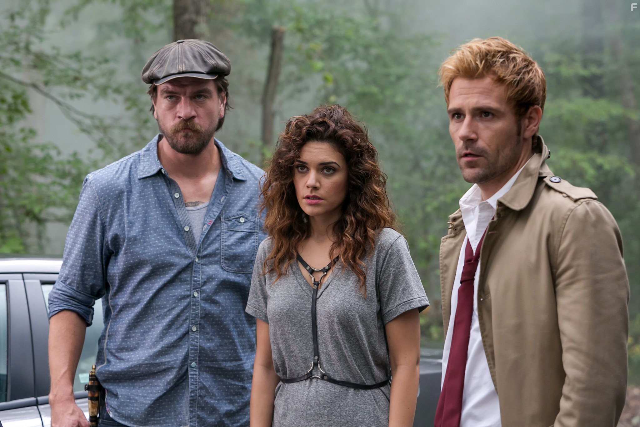 Charles Halford, Matt Ryan, and Ang?lica Celaya in Константин (2014)