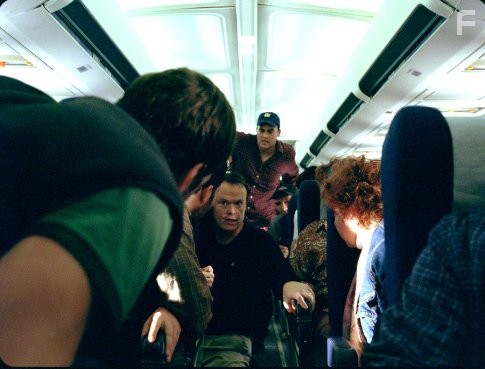 Christian Clemenson, Peter Hermann, and Cheyenne Jackson in Потерянный рейс (2006)