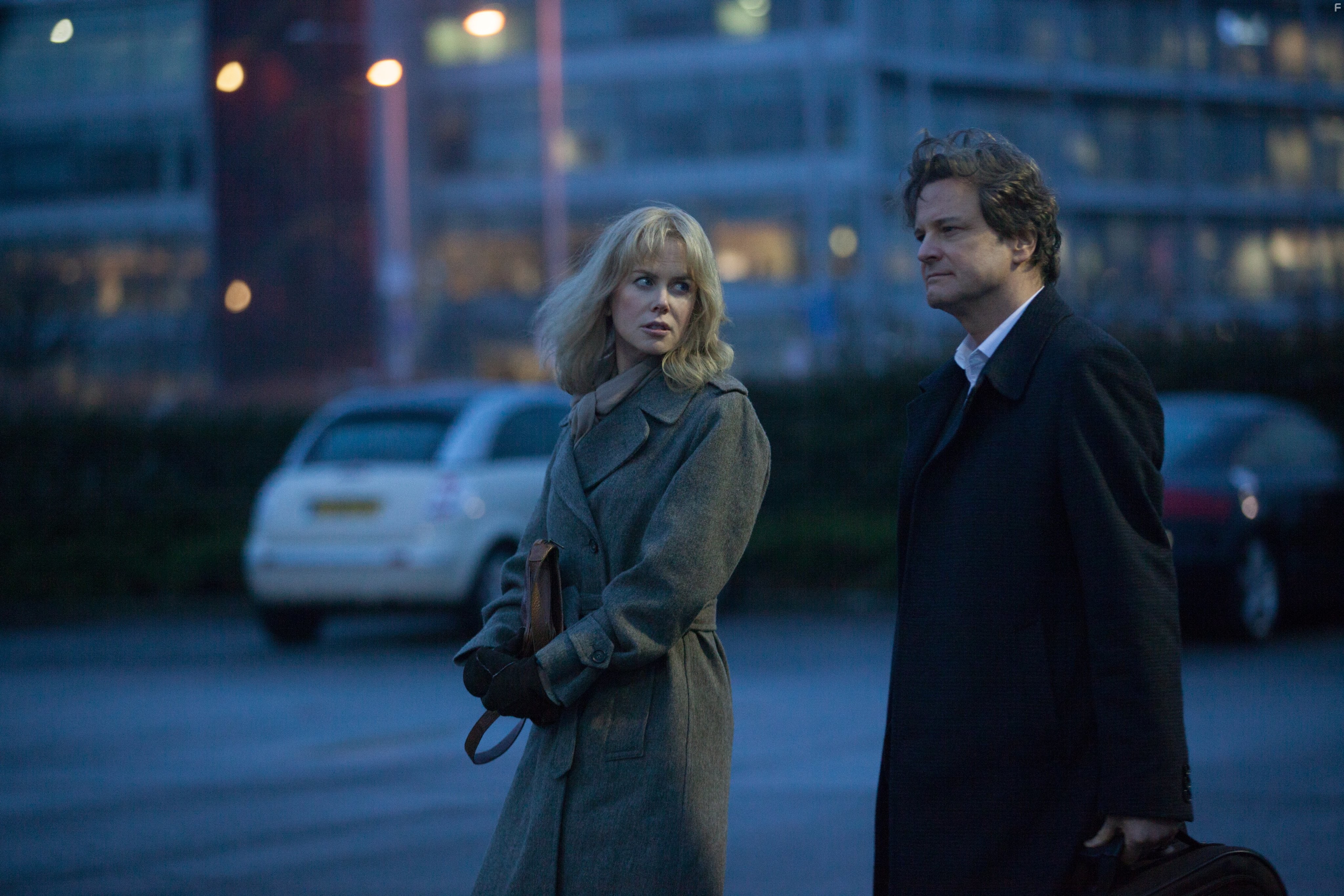 Colin Firth and Nicole Kidman in Прежде чем я усну (2014)