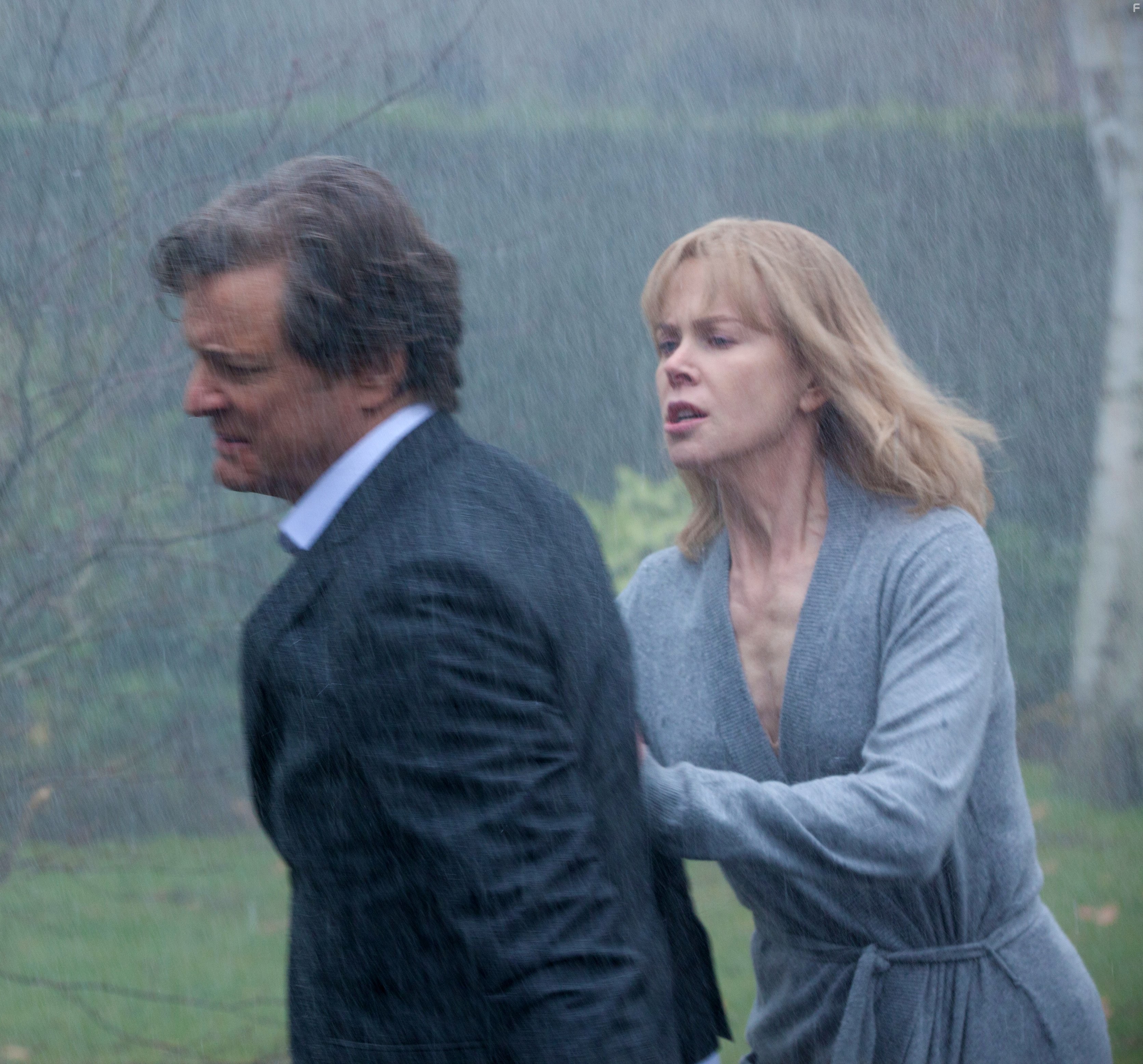 Colin Firth and Nicole Kidman in Прежде чем я усну (2014)