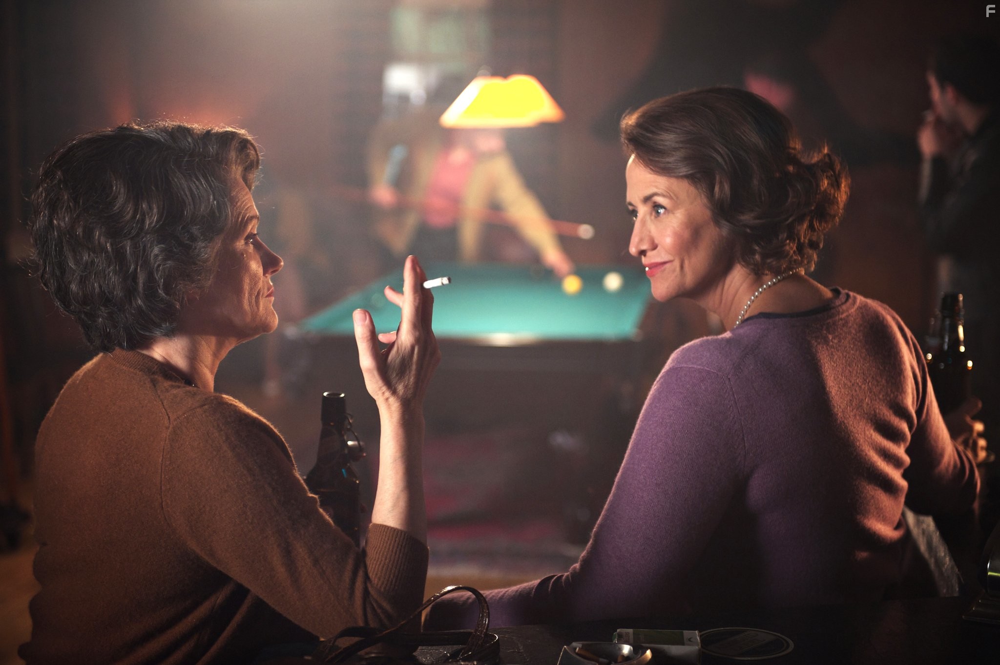 Janet McTeer and Barbara Sukowa in Ханна Арендт (2012)