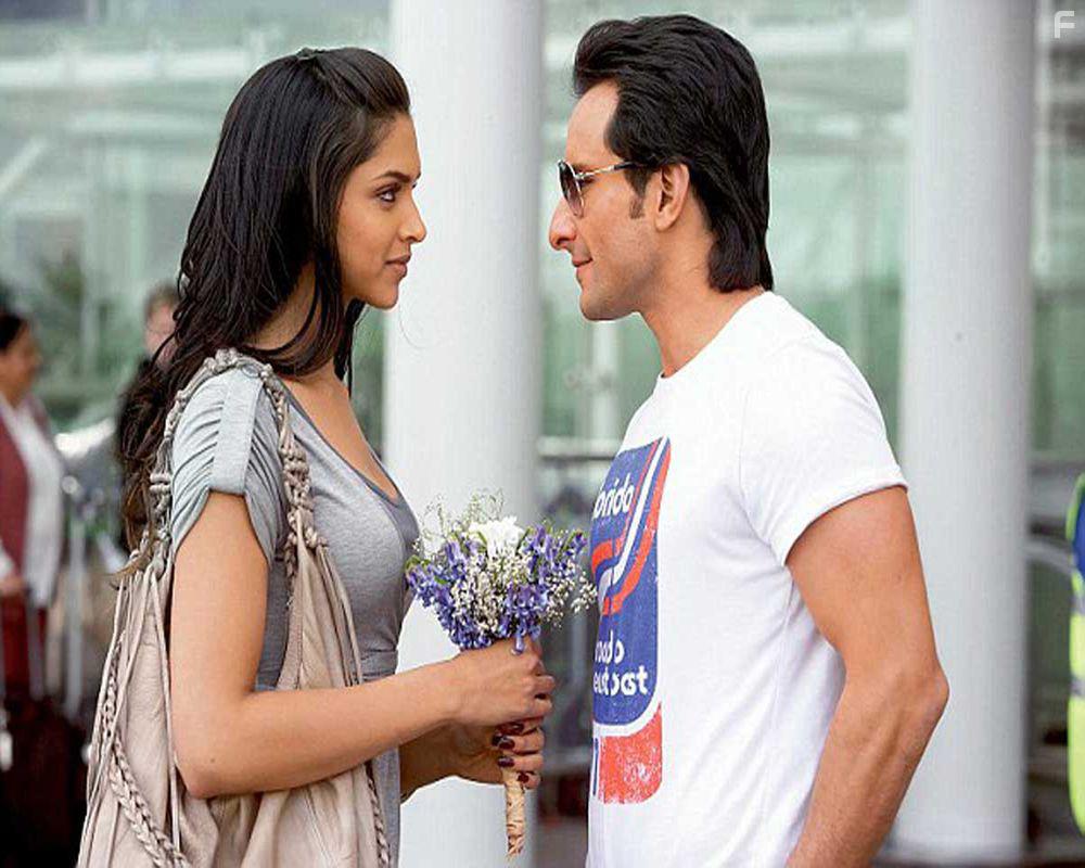 Saif Ali Khan and Deepika Padukone in Cocktail (2012)