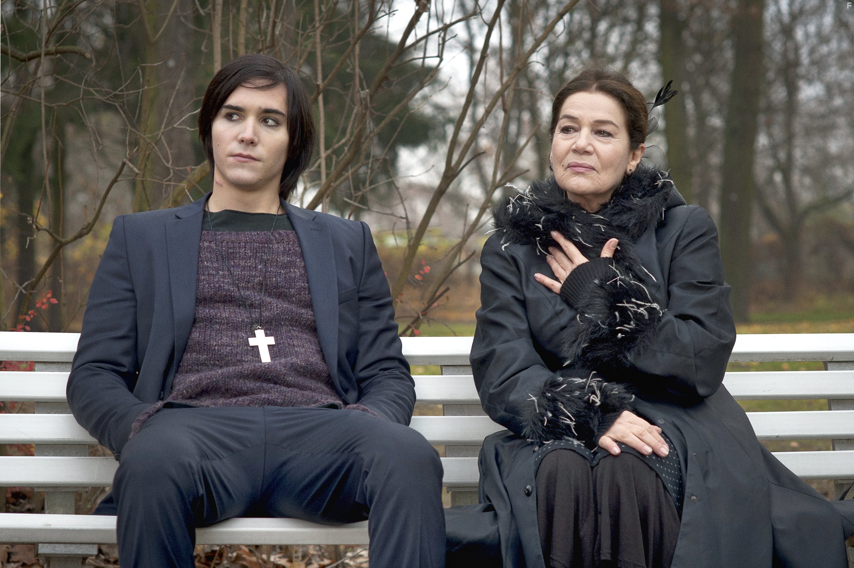 Hannelore Elsner and Fran?ois Goeske in Besser als nix (2014)