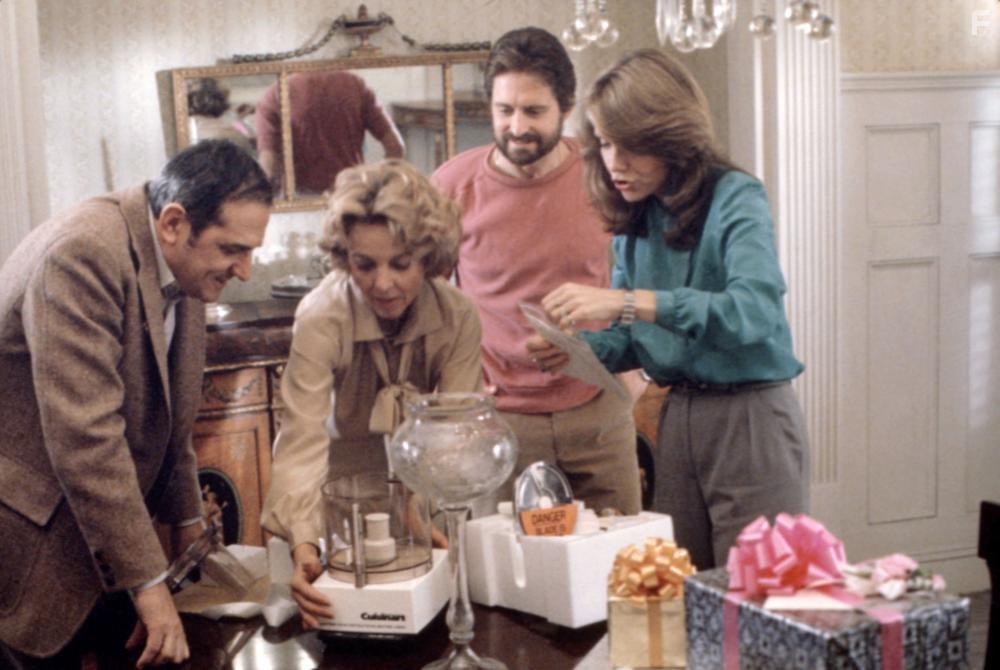Michael Douglas, Jill Clayburgh, Beverly Garland, and Steven Hill in It's My Turn (1980)