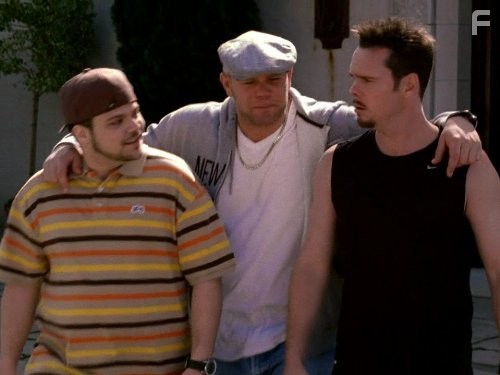 Kevin Dillon, Domenick Lombardozzi, and Jerry Ferrara in Красавцы (2004)