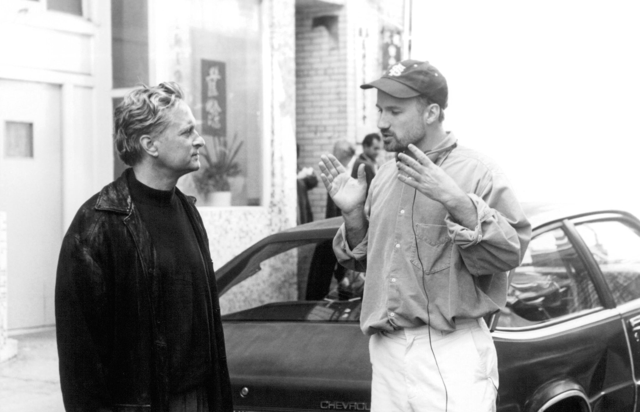 Michael Douglas and David Fincher in Игра (1997)